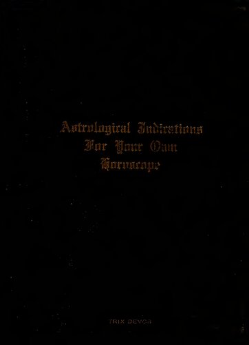 ﻿ستاره های سرنوشت; علم باستان طالع بینی