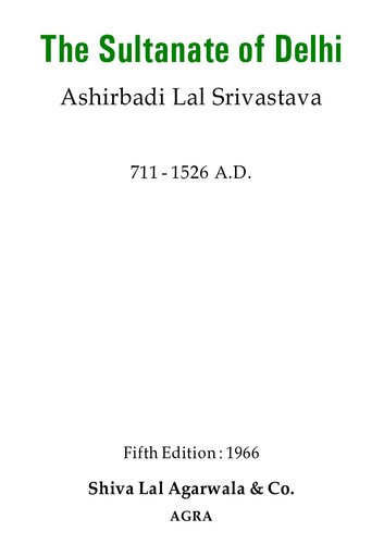 ﻿سلطنت دهلی (711 - 1526 م.)