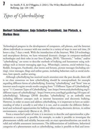 ﻿انواع آزار و اذیت سایبری