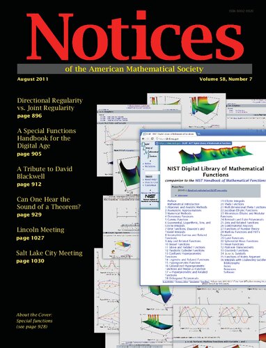 ﻿اعلامیه های انجمن ریاضی آمریکا