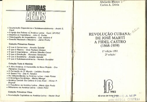 ﻿انقلاب کوبا: از خوزه مارتو گرفته تا فیدل کاسترو (1868-1959)