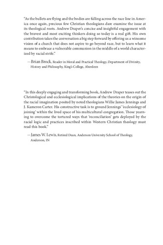 ﻿الهیات نژاد و مکان: رهایی و آشتی در آثار جنینگز و کارتر