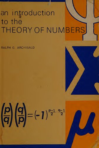 ﻿مقدمه ای بر نظریه اعداد