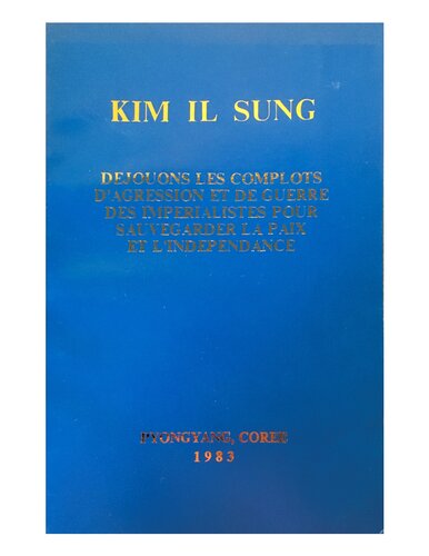 ﻿توطئه های تجاوز و جنگ امپریالیست ها برای حفظ صلح و استقلال را خنثی کنید