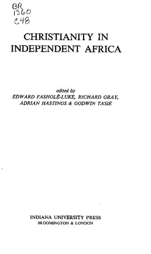 ﻿مسیحیت در آفریقای مستقل