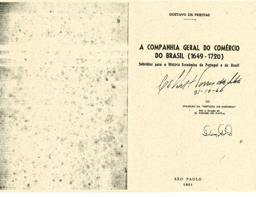 ﻿شرکت بازرگانی عمومی برزیل (1649-1720) - یارانه برای تاریخ اقتصادی پرتغال و برزیل
