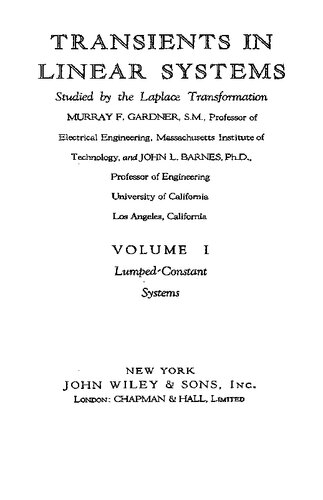 ﻿گذرا در سیستم های خطی