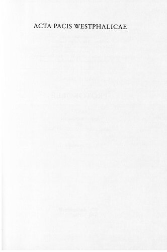 ﻿پروتکل ها / مذاکرات شورای شاهزاده در اسنابروک - ژوئیه-سپتامبر 1648