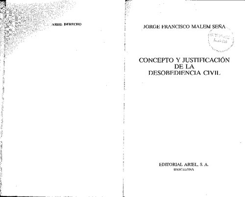 ﻿مفهوم و توجیه نافرمانی مدنی