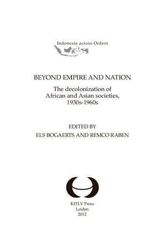 ﻿فراتر از امپراتوری و ملت: استعمارزدایی از جوامع آفریقایی و آسیایی، دهه 1930-1960