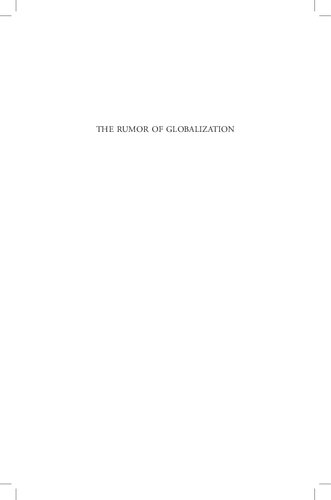 ﻿شایعه جهانی شدن: هتک حرمت جهانی از حاشیه های بومی