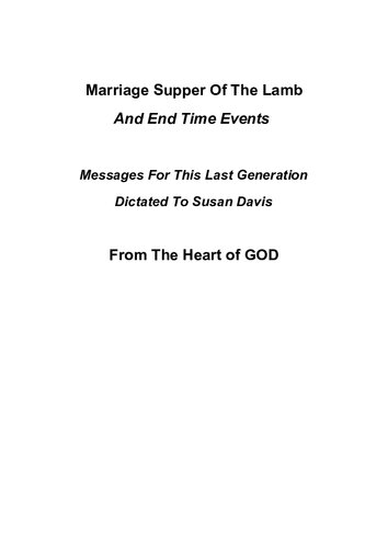 ﻿شام عروسی بره: و رویدادهای پایان زمان