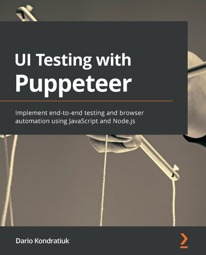 ﻿تست رابط کاربری با Puppeteer: اجرای تست سرتاسر و اتوماسیون مرورگر با استفاده از JavaScript و Node.js