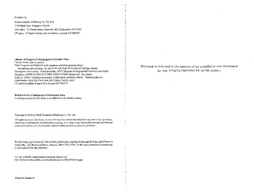 ﻿معادلات لانگوین و فوکر پلانک و تعمیم آنها: توضیحات و راه حل ها