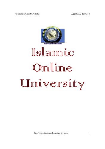 ﻿شرح عقیده توحید شیخ صالح الفوزان