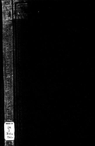 ﻿جمع آوری آثار ریاضی برنهارد ریمان. مکمل