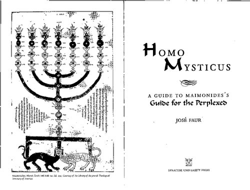 ﻿Homo mysticus: راهنمای راهنمای میمونیدس برای افراد گیج