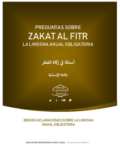 ﻿Preguntas sobre زکات فطره