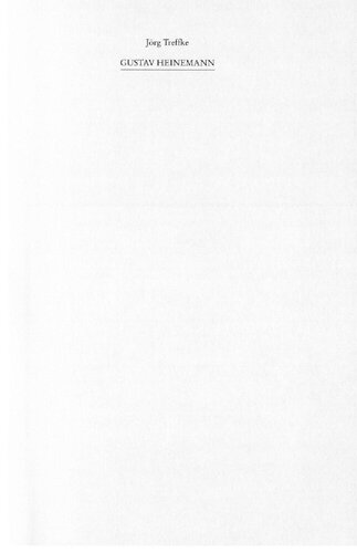 ﻿گوستاو هاینمان: سرگردان بین طرفین. یک بیوگرافی سیاسی