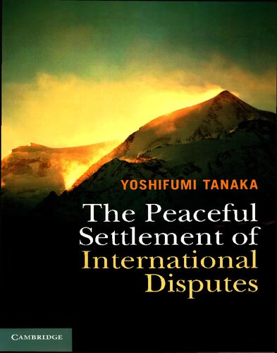 ﻿حل و فصل مسالمت آمیز اختلافات بین المللی