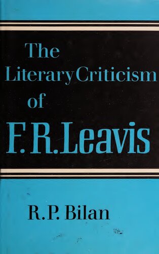 ﻿نقد ادبی F. R. Leavis