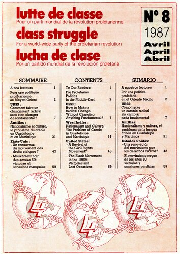 ﻿lutte de classe / مبارزه طبقاتی / lucha de clase FRA/ENG/ESP نسخه سه زبانه شماره 8