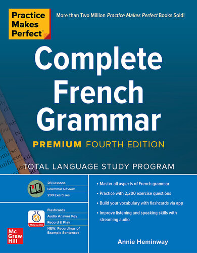 ﻿Practice Makes Perfect: Complete French Grammar، Premium Fourth Edition