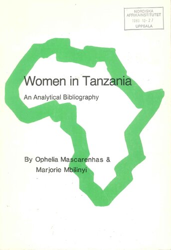 ﻿زنان در تانزانیا: کتابشناسی تحلیلی