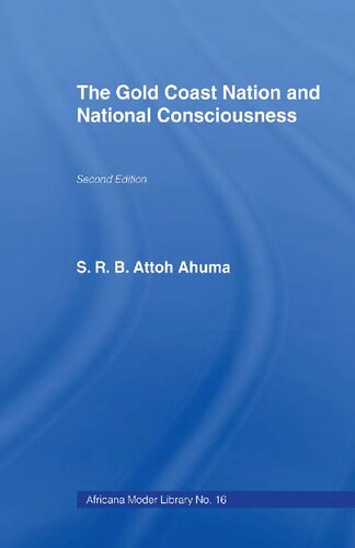 ﻿ملت ساحل طلایی و آگاهی ملی