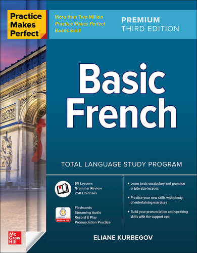 ﻿Practice Makes Perfect: Basic French، Premium Third Edition