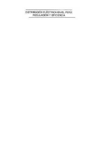﻿توزیع برق در پرو: تنظیم و کارایی