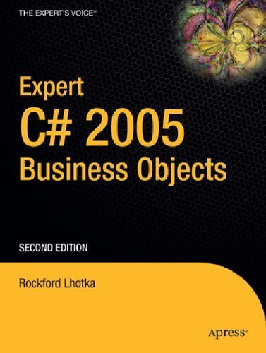 ﻿Expert C# 2005: Business Objects