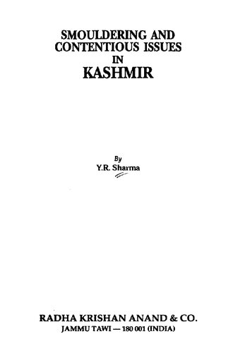 ﻿مسائل دود و مناقشه در کشمیر