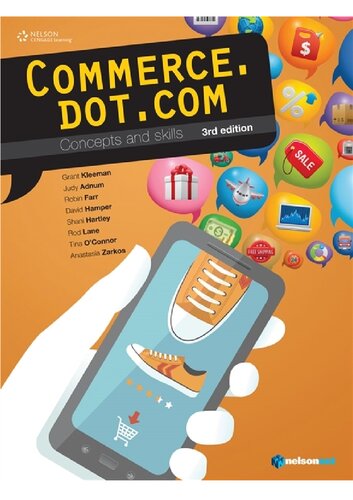 ﻿Commerce.dot.com: مفاهیم و مهارت ها