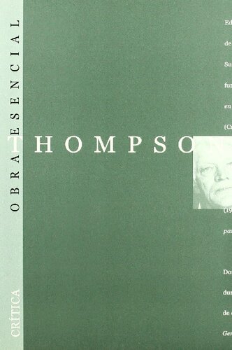 ﻿E.P. Essential Thompson (Essential Work) (نسخه اسپانیایی)