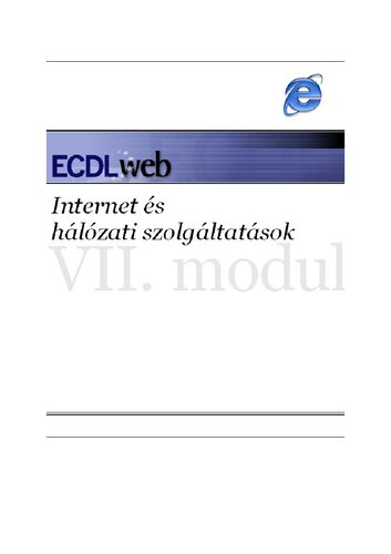 ﻿VII. ماژول: اینترنت و خدمات شبکه