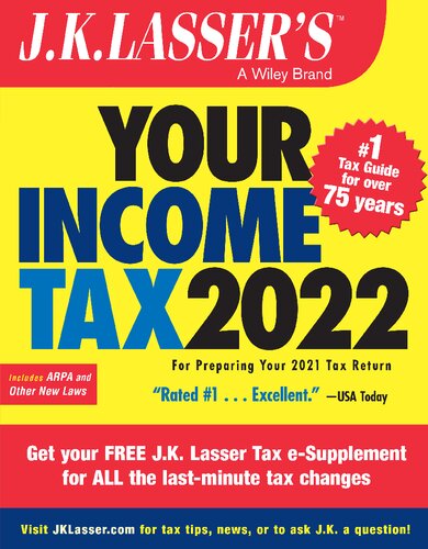 ﻿جی.کی. LASSER YOUR Income TAX 2022: برای تهیه اظهارنامه مالیاتی 2021 شما.