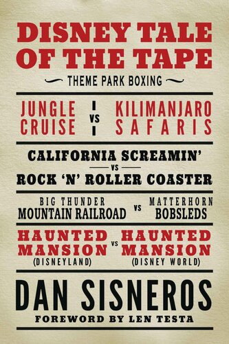﻿دیزنی Tale of the Tape: Theme Park Boxing
