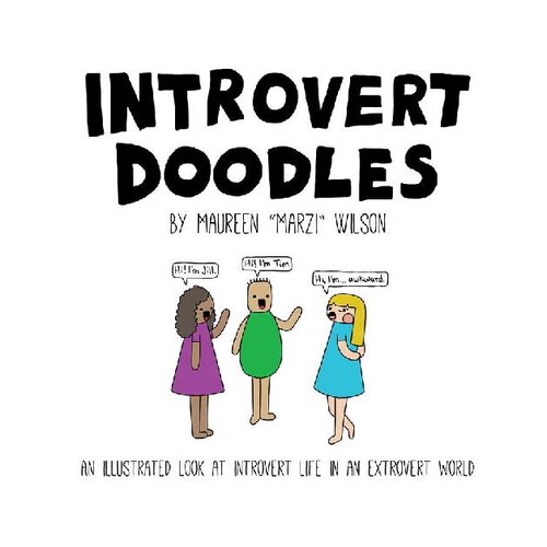 ﻿Doodles Introvert: نگاهی مصور به زندگی درونگرا در دنیای برونگرا