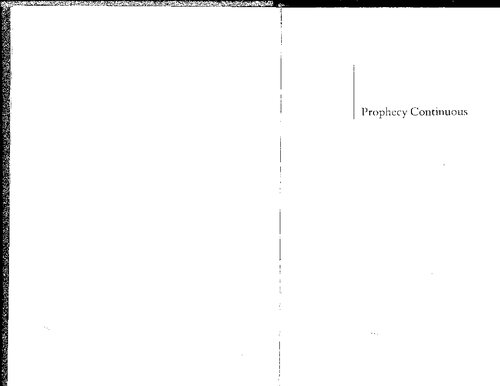 ﻿نبوت مستمر: جنبه هایی از اندیشه دینی احمدی و پیشینه قرون وسطایی آن