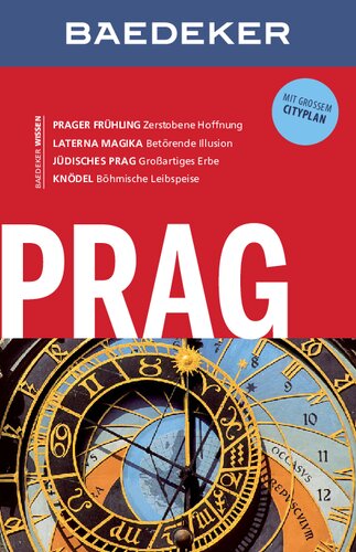 ﻿راهنمای سفر بایدکر پراگ با نقشه شهر بزرگ