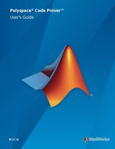﻿متلب. Polyspace Code Prover. راهنمای کاربر