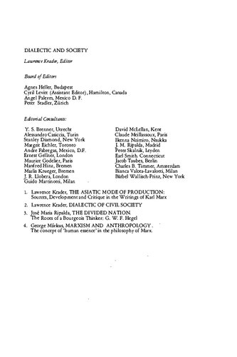 ﻿مارکسیسم و ​​انسان شناسی: مفهوم «جوهر انسانی» در فلسفه مارکس