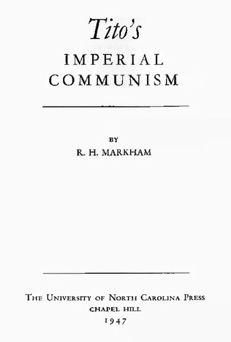 ﻿کمونیسم امپراتوری تیتو