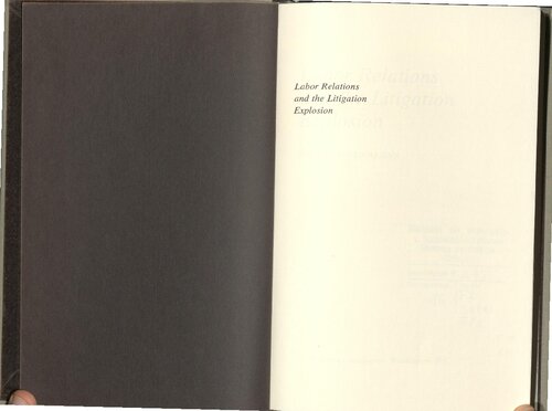 ﻿روابط کار و انفجار دادرسی