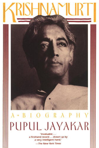 ﻿کریشنامورتی: بیوگرافی