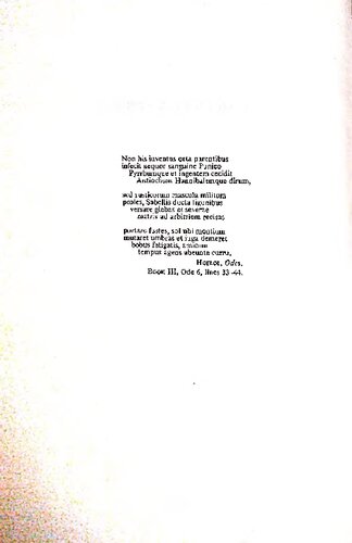 ﻿میراث هانیبال، جلد. 1: رم و همسایگانش قبل از ورود هانیبال