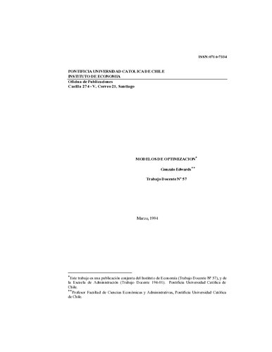 ﻿مدل های بهینه سازی