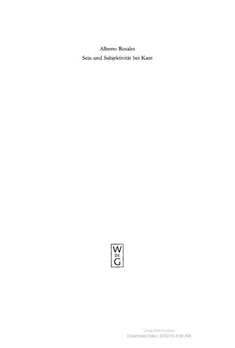 ﻿هستی و ذهنیت در کانت