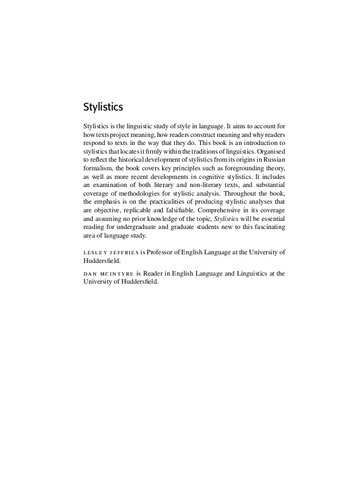 ﻿سبک شناسی